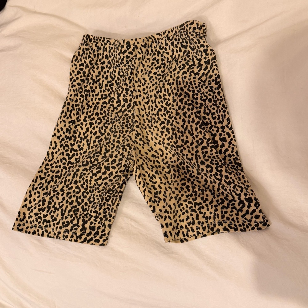 Adika Leopard Print Bike Shorts